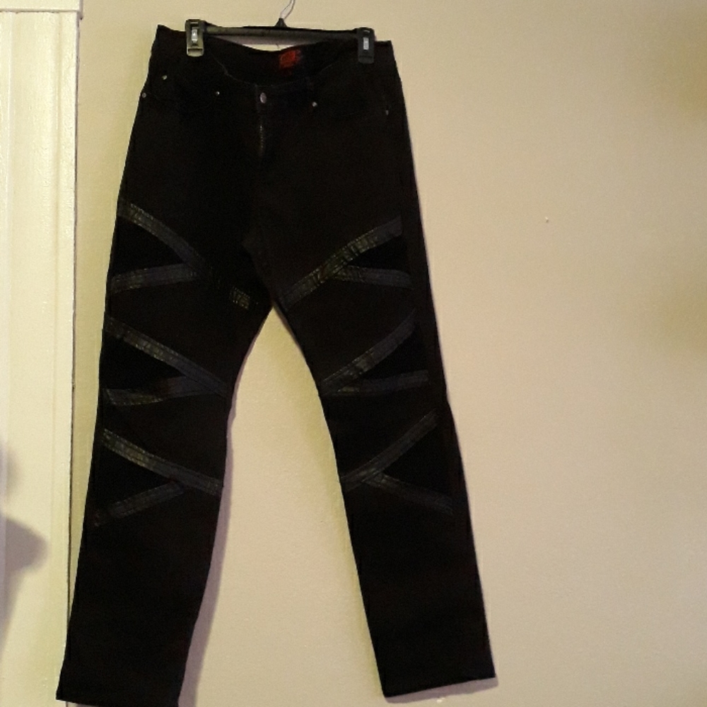 Netted Jeans